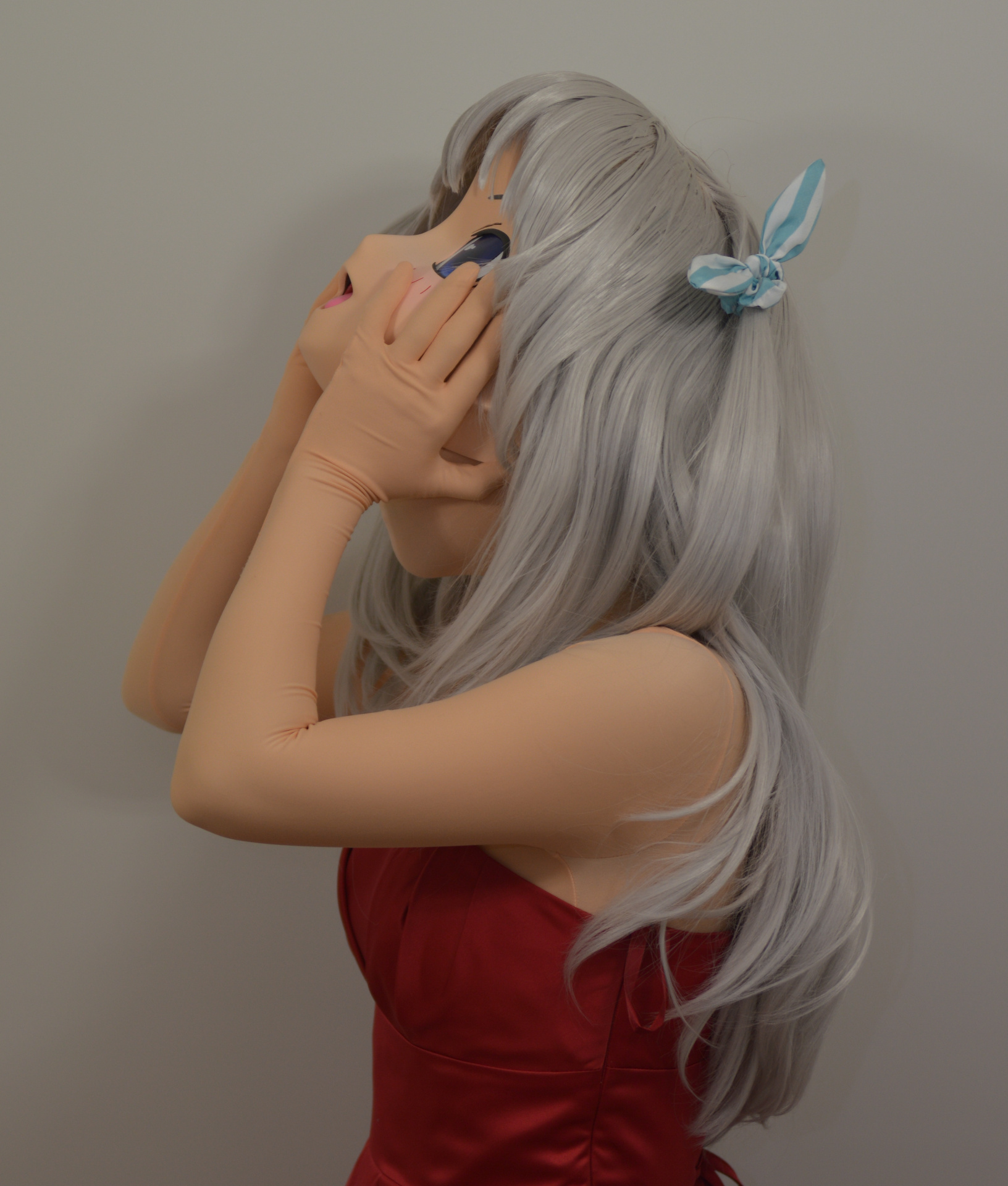 How to wear our mask｜beginner｜AYAME STORE : animegao kigurumi mask - MADE JAPAN.